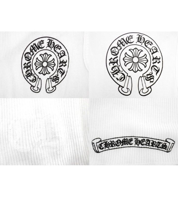 希少品◆送料込♪【CHROME HEARTS】ホースシュー タンクトップ CHROME HEARTS クロムハーツ タンクトップ サイズ:S バック