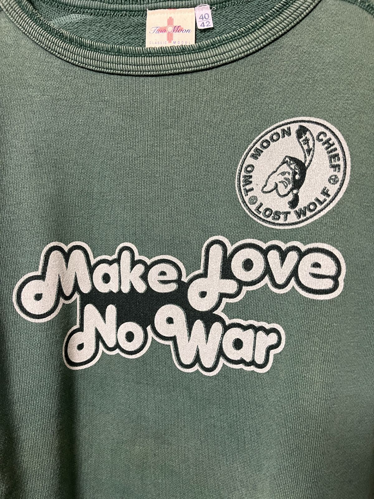 Two Moon ビンテージスウェット 40-42 - メルカリ