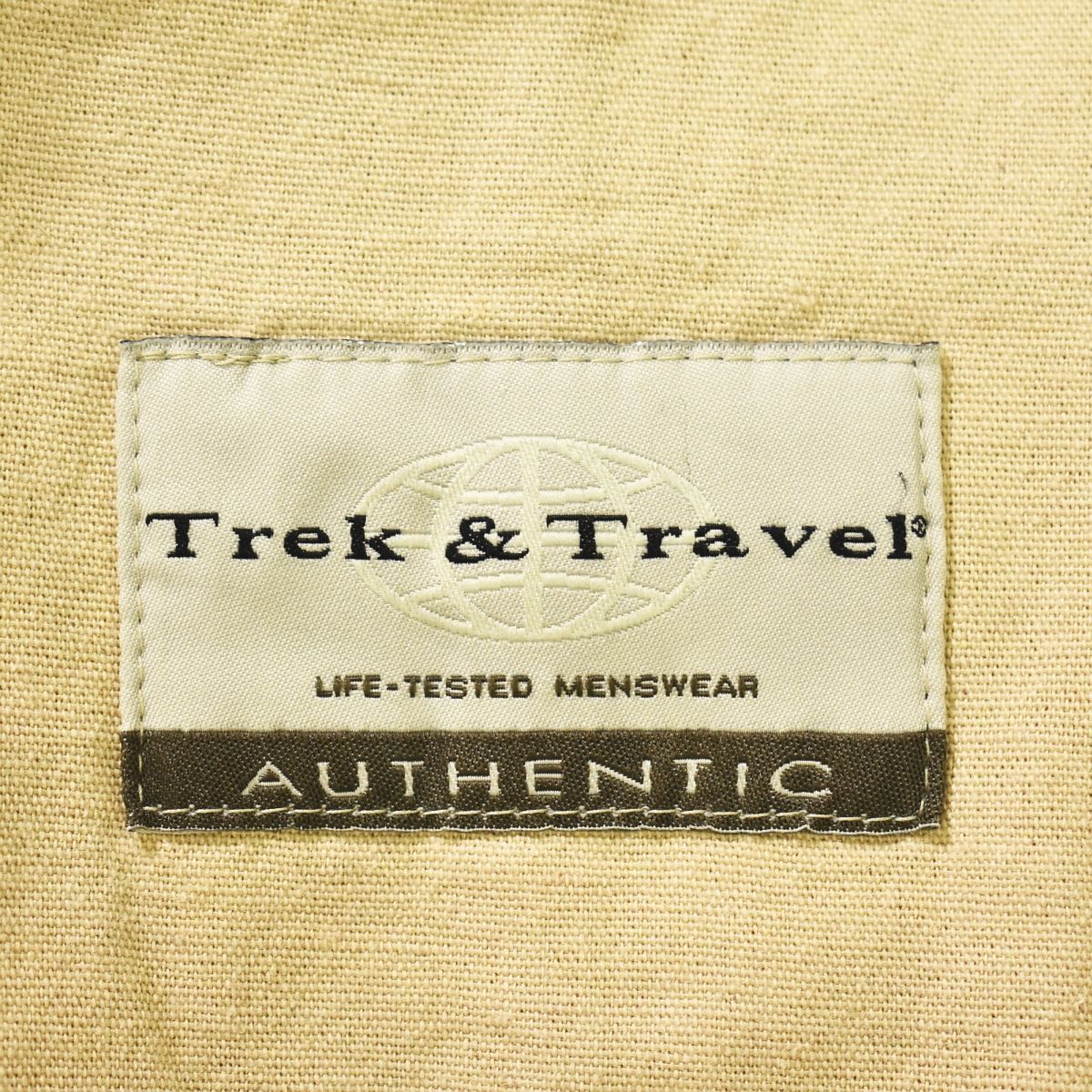 90s ドイツ製 trek & travel トレックアンドトラベル コットンリネン