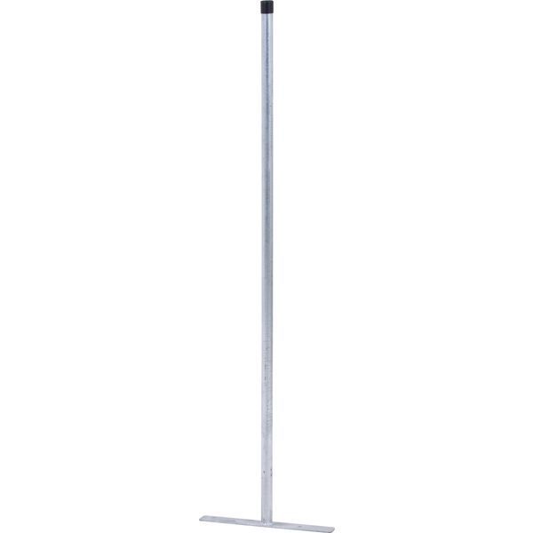 フェンス用支柱 プレート型150 1本 代引不可