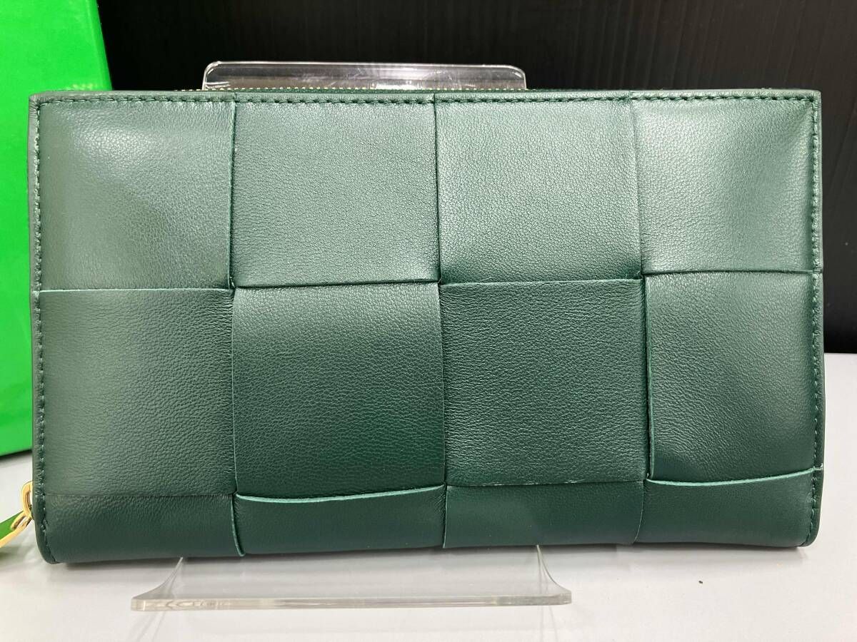 BOTTEGA VENETA ボッテガ ヴェネタ イントレチャート ラウンドジップ 
