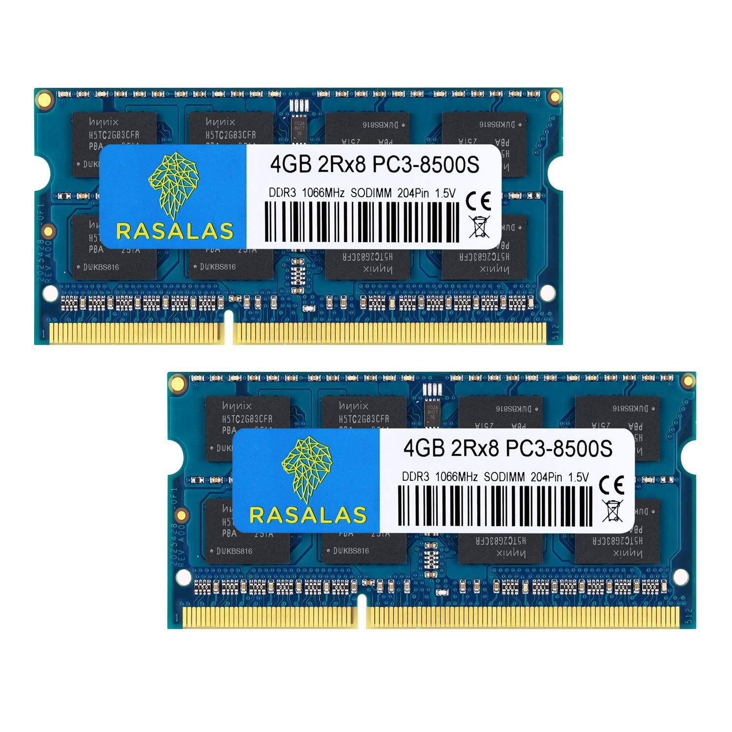 DDR3 4GB 2R×8 PC3  7枚セットスマホ/家電/カメラ