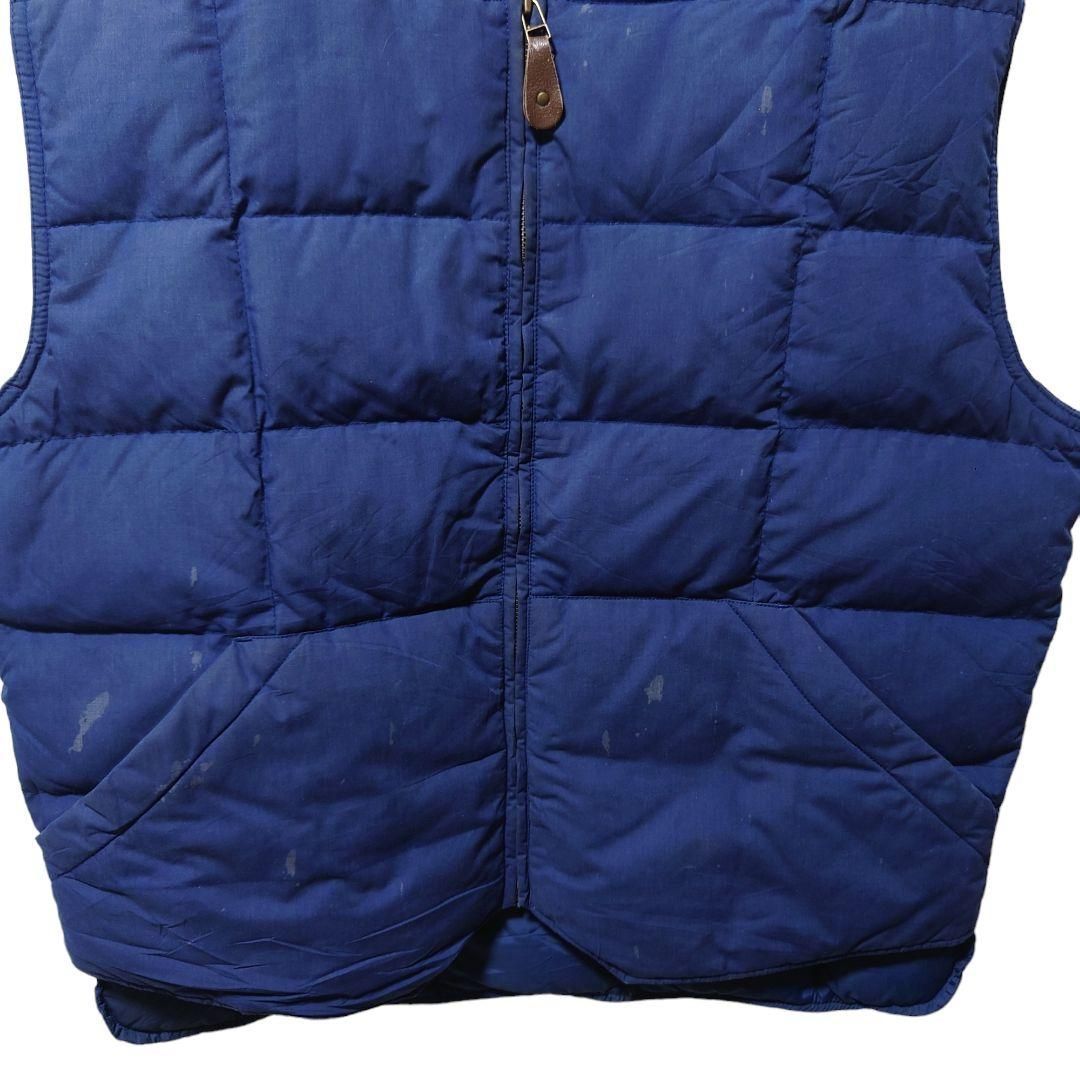 Eddie Bauer】80's 黒タグ グースダウンベストA-1312 - メルカリ