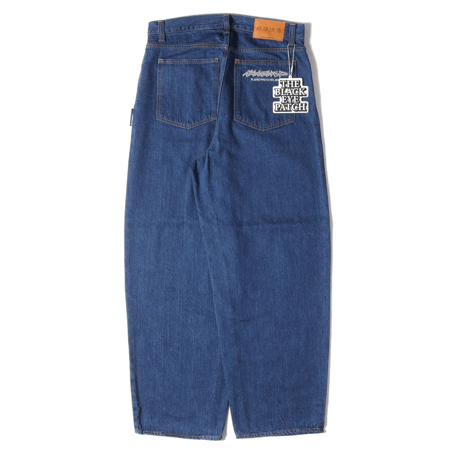 BLACK EYE PATCH 黒眼帯 ジーンズ デニムパンツ 32