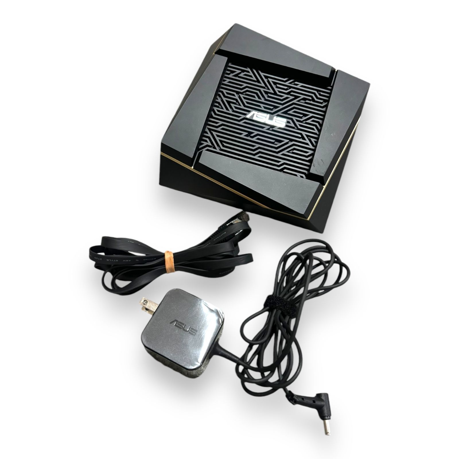 ジャンク ASUS RT-AC68U 1300Mbps+600Mbps デュアルバンド対応 超高速Wi-Fiギガビットルーター K4129941 ASUS 無線LANルーター WiFi RT-AC68U 1300Mbps+600Mbps Dual Band