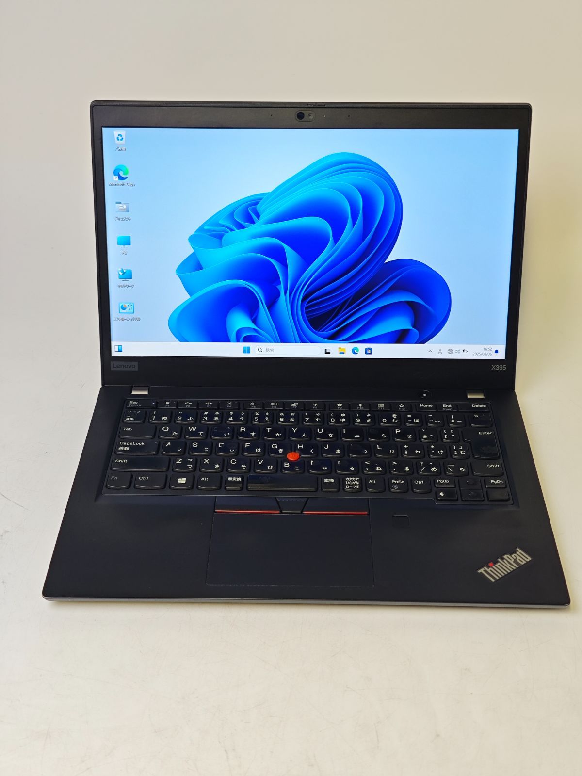 A106-22 Lenovo Thinkpad X395 ノートパソコン 8GB&256GB/サイズ