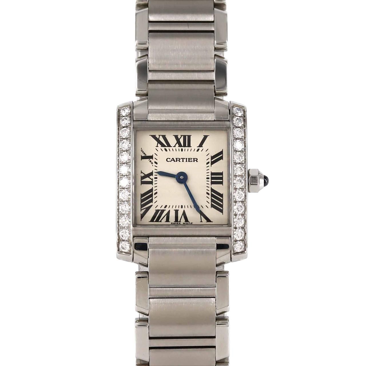 【美品/稼働品】Cartier　カルティエ/タンクフランセーズ　クォーツ 楽天市場】【ウォッチ】【新品仕上げ済】Cartier カルティエ