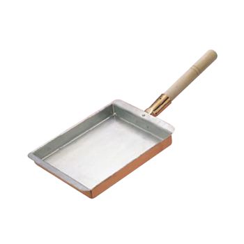 エッグパン 玉子焼 関西型 銅製 27cm