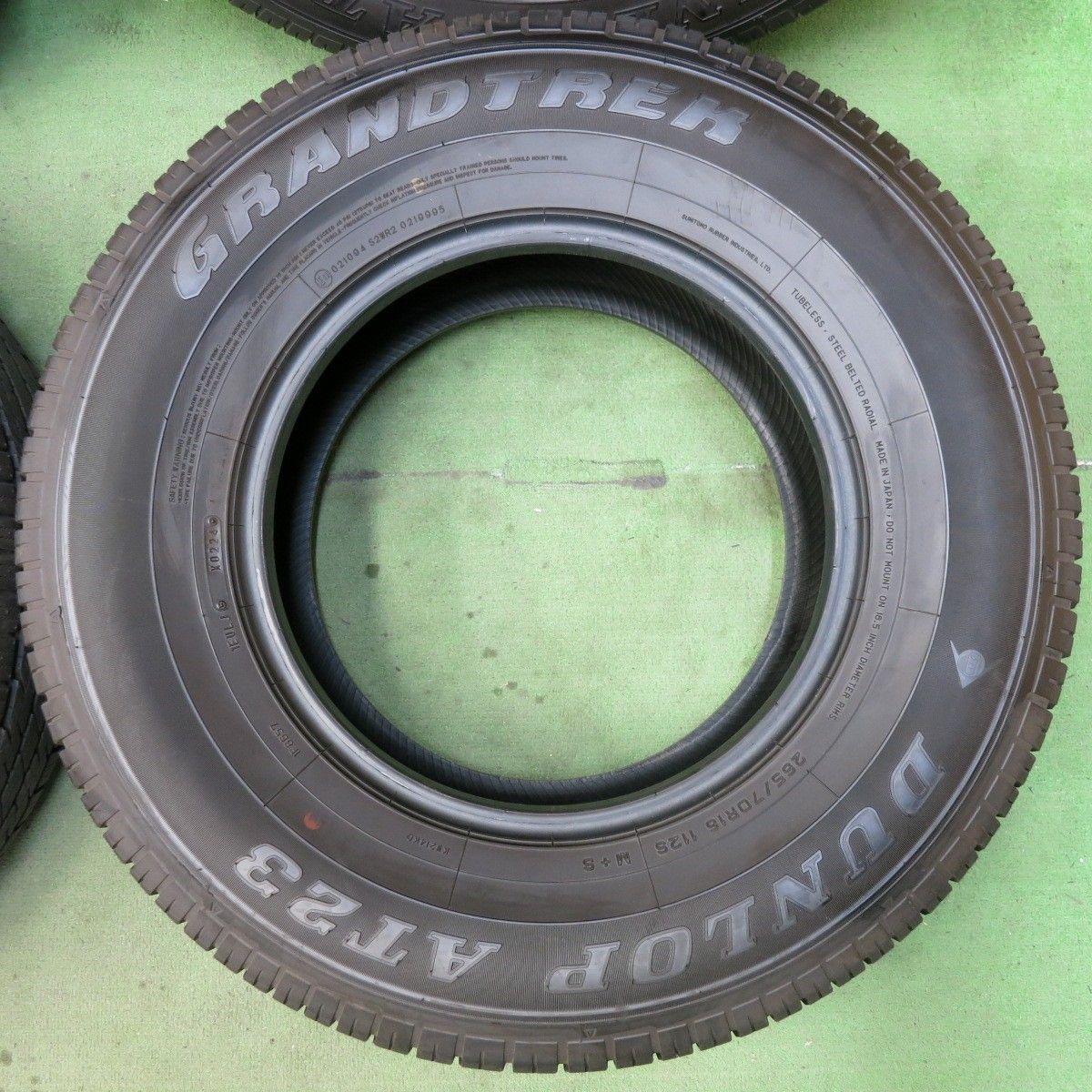 新車外し！24年☆265/70R16 ダンロップ AT23 グラントレック タイヤ 16 