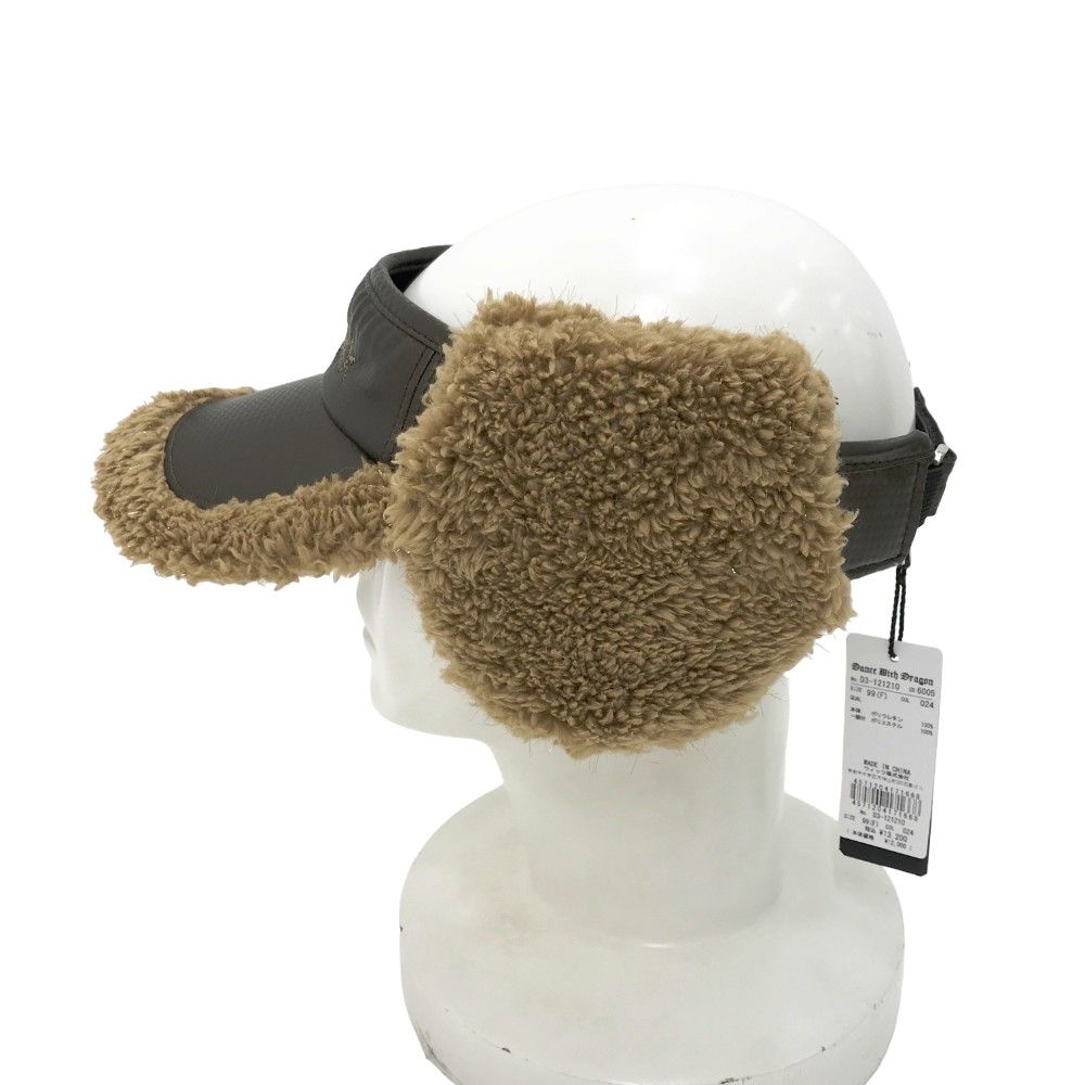 DANCE WITH DRAGON ダンスウィズドラゴン モデル 2WAYサンバイザー 総柄 ブラウン系 99 F 240101229654 ゴルフウェア ストスト