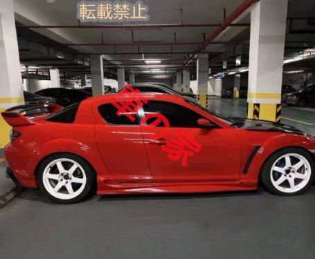 マツダ RX-8 用 日規スタイル リアウイング スポイラー FRP製