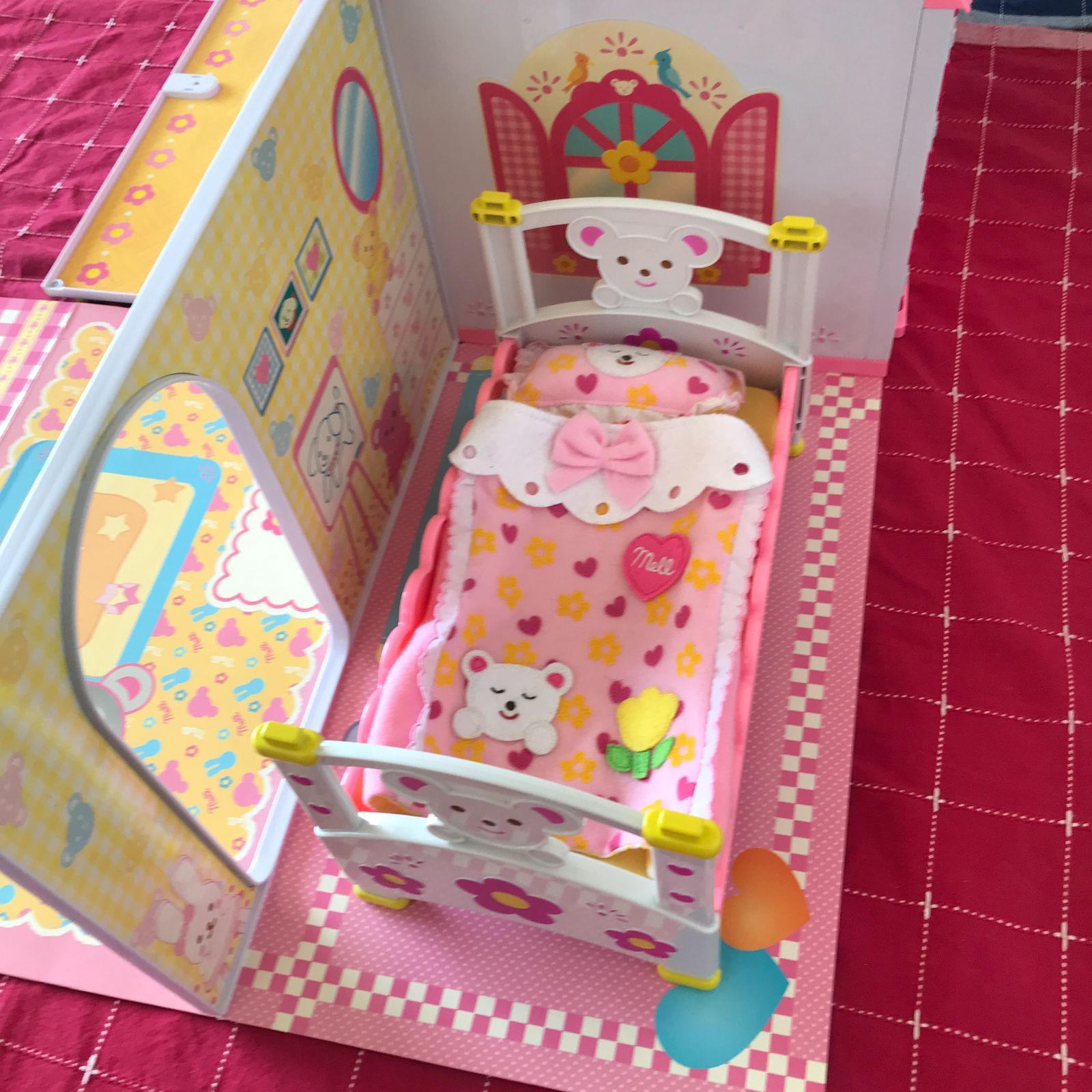  メルちゃん ２かいだてのおうち セット メルちゃん ごっこ遊び おままごと