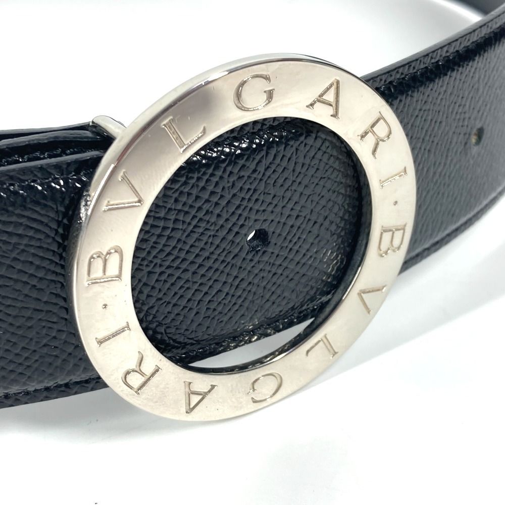 BVLGARI ブルガリ ベルト サークルロゴ ブルガリブルガリ レザー