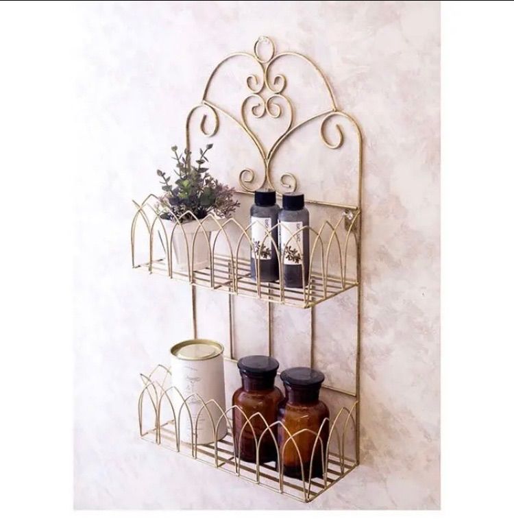 アンティーク調 コベント アイアン 飾り棚 ウォールシェルフ インテリア雑貨 アンティーク調 コベント アイアン 飾り棚 ウォールシェルフ
