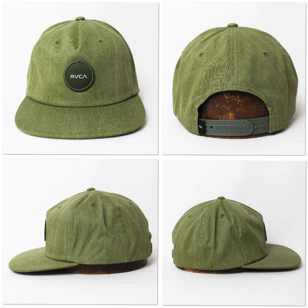 RVCA ルーカ ロゴベースボールキャップ フリーサイズ