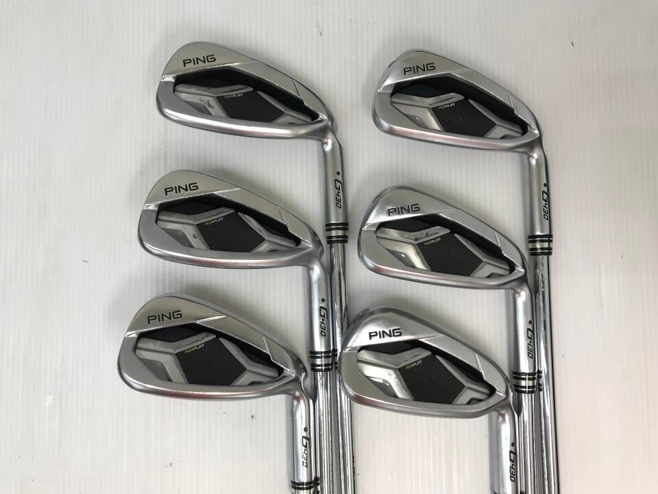 PING G430 アイアン 6本セット 850GH neo S PING G430アイアンセット6本 NSPRO850GH neo S 黒ドット-安心