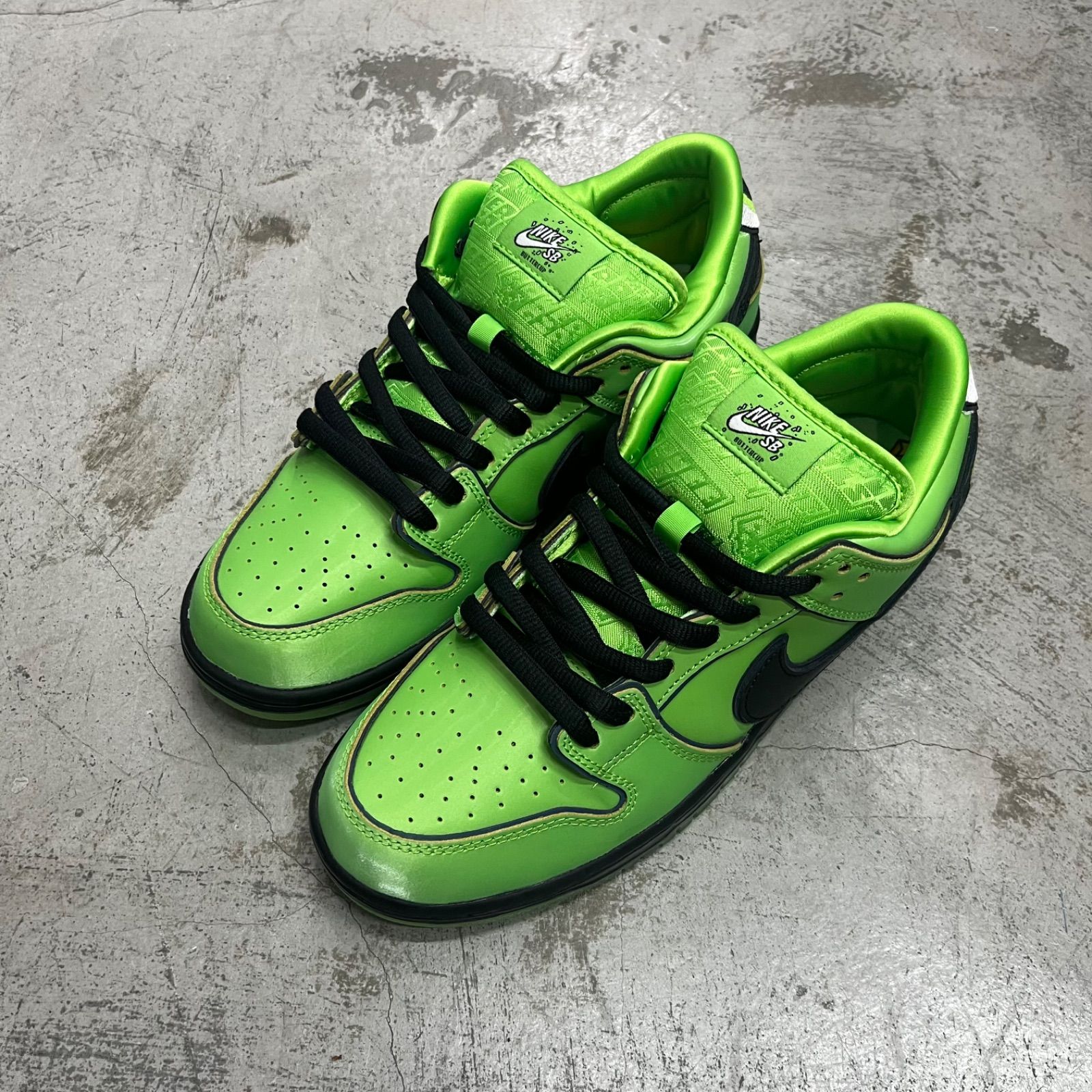 The Powerpuff Girls Nike SB Dunk Low Pro QS Buttercup