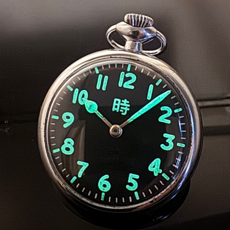 19セイコー飛行時計 裏スケルトンカスタム / ヴィンテージウォッチ