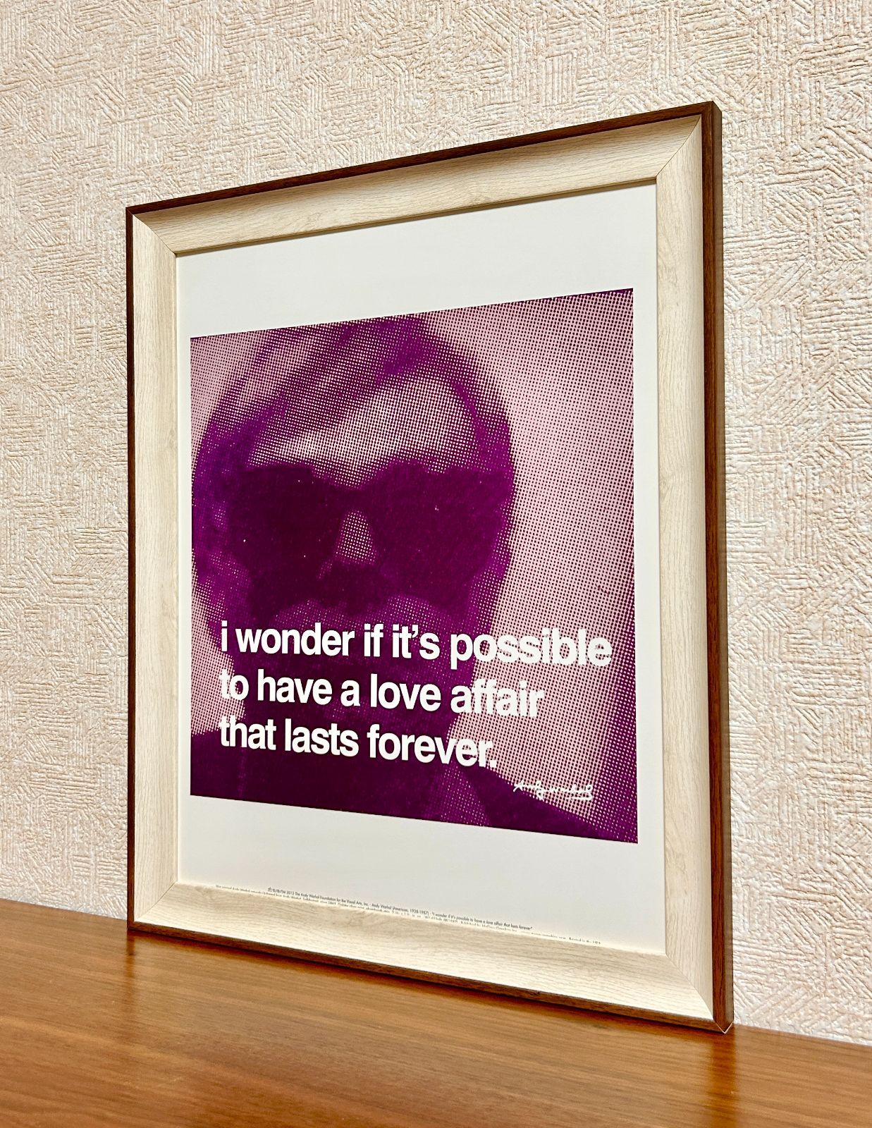 新品額縁付アートポスター(BRUCE MCGAW GRAPHICS)アンディ・ウォーホル