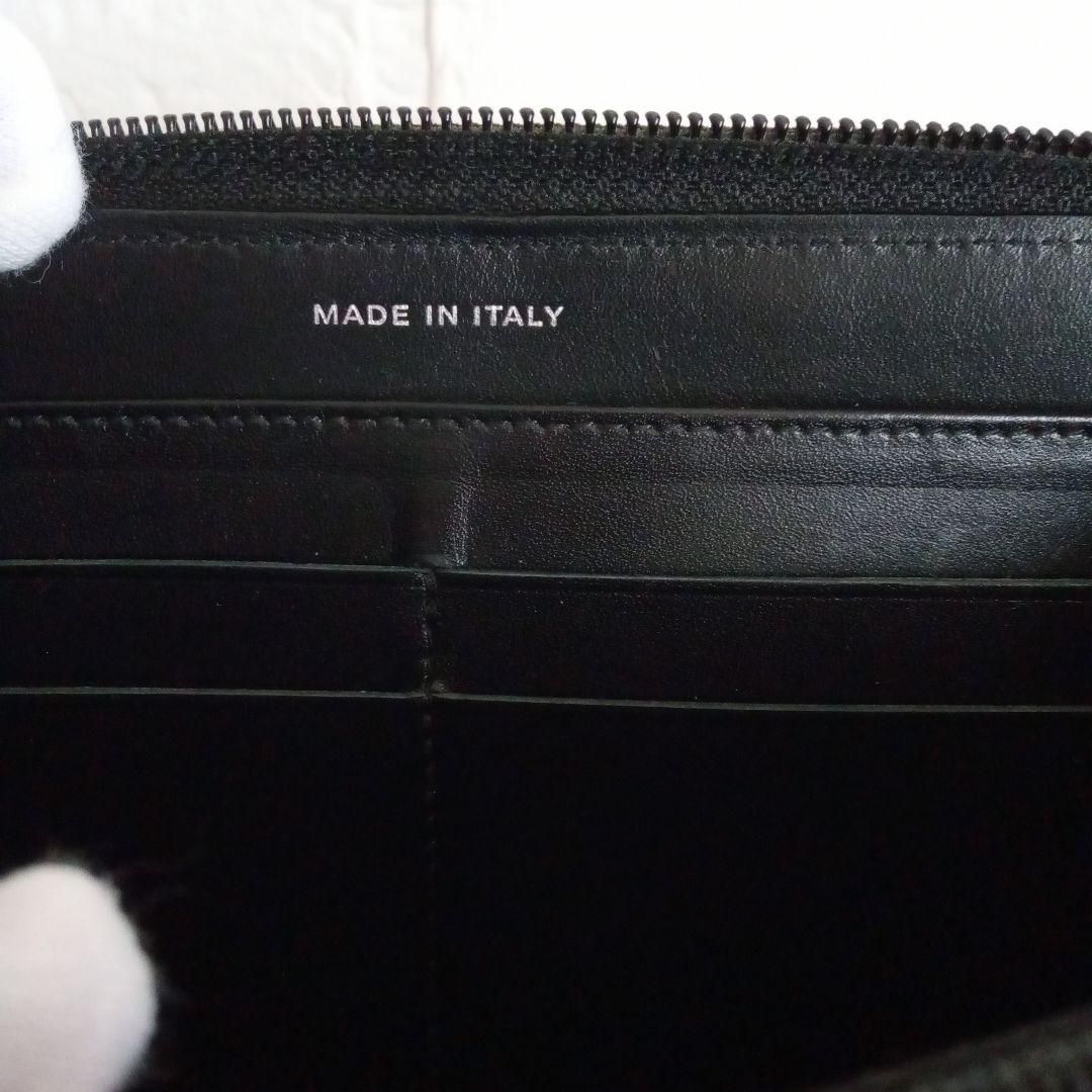 シャネル CHANEL ラウンドファスナー長財布 ブラック デカココマーク 