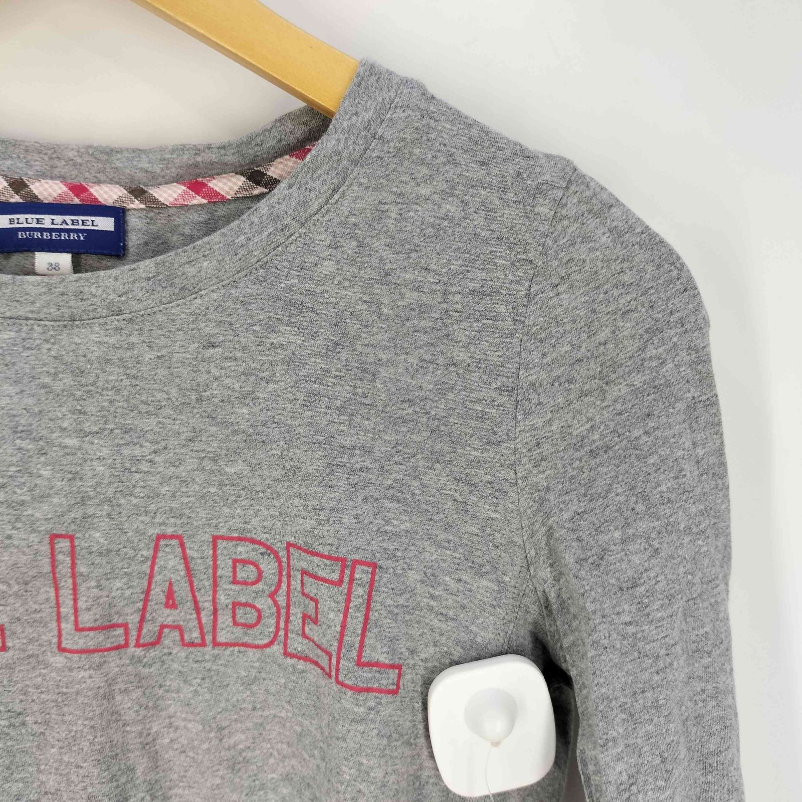 バーバリーブルーレーベル BURBERRY BLUE LABEL ロゴプリント ロング  