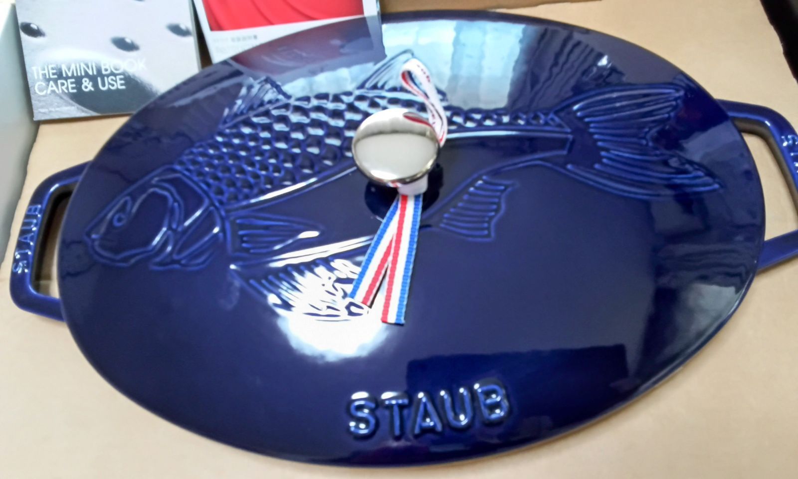 Staubストウブ フィッシュシグネチャーオーバルホットプレート グラン