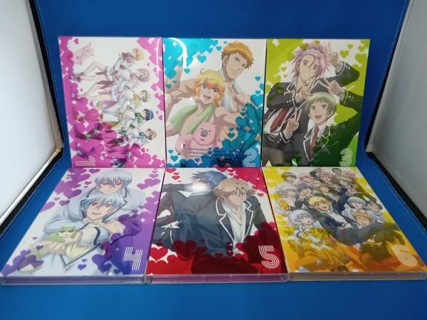 美男高校地球防衛部LOVE!LOVE! 初回限定版 全6巻セット 美男高校地球防衛部LOVE！Blu-ray(初回版)6巻＋特典CD・DVD