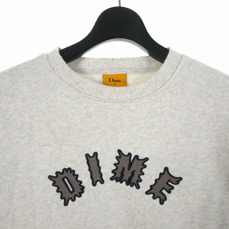 ☆Dime グレー Choppers スウェットシャツ ダイム DIME Choppers Crewneck チョッパー クルーネック ロゴ