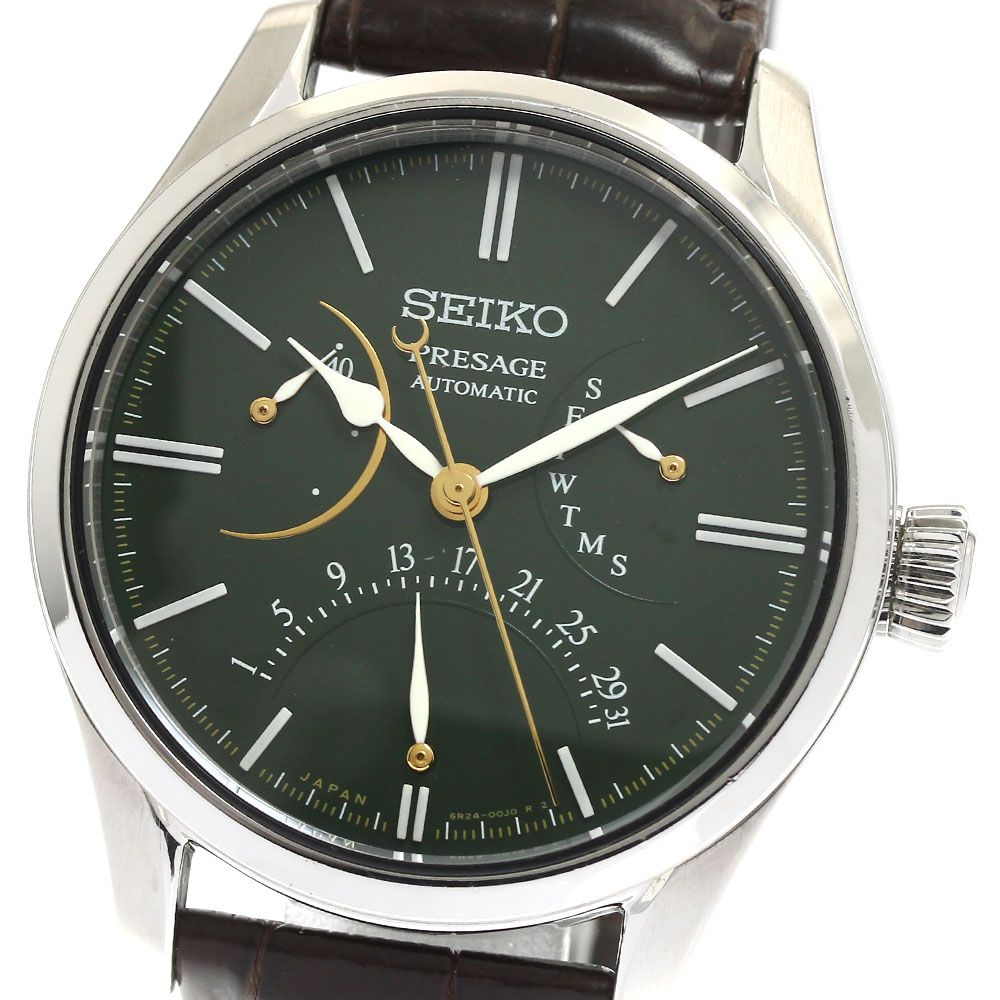 セイコー SEIKO SARD015|6R24-00K0 プレサージュ 漆ダイヤル モデル デイデイト 自動巻き メンズ き_889143