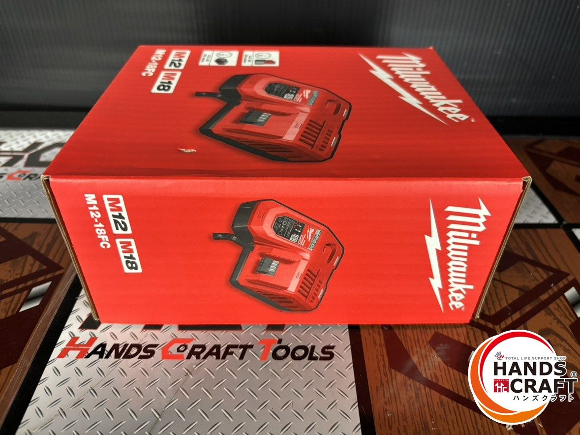 ♭【未使用品】ミルウォーキー Milwaukee M12-M18 充電器 M12-18FC 