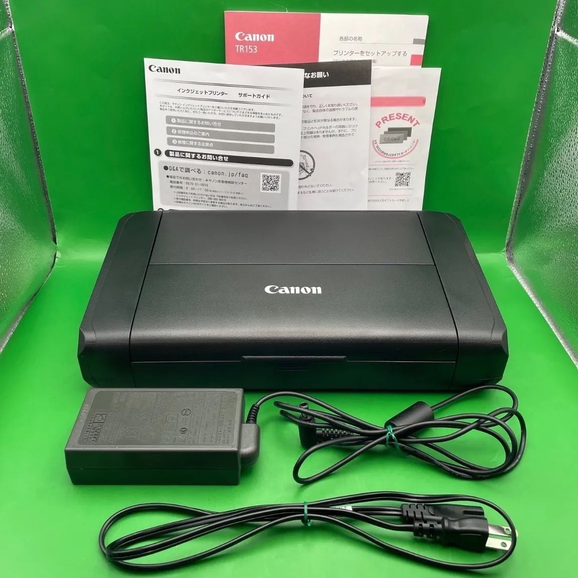Canon モバイルプリンター TR153 印刷枚数55枚
