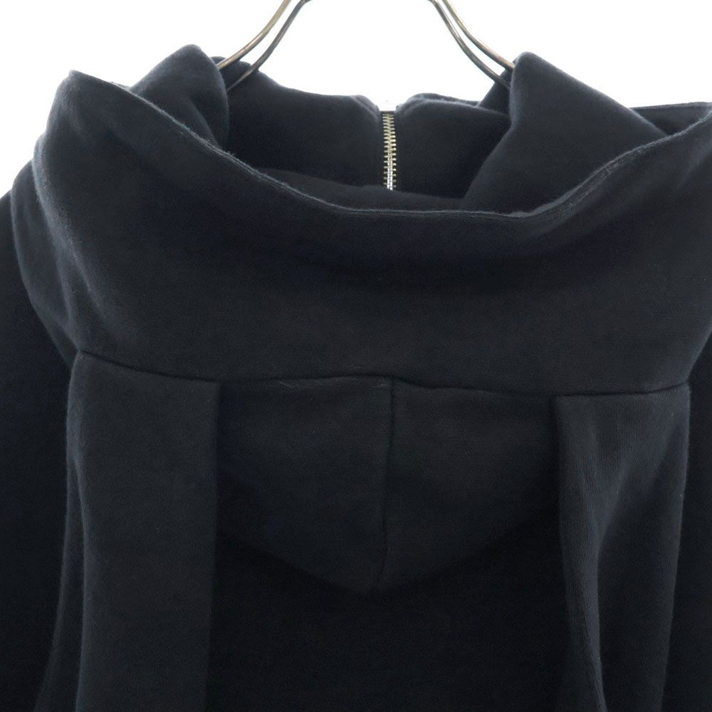 KIDILL / BUNNY RIBBON ZIP PARKA ブラック KIDILL / BUNNY RIBBON ZIP PARKA ブラック