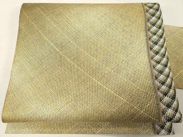 平和屋着物＊夏物 八寸名古屋帯 絽綴れ 吉祥文 名古屋仕立て 正絹