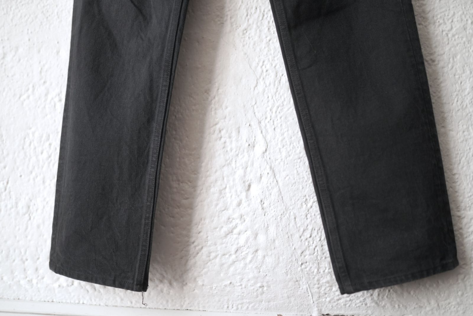 21AW SOCIAL SCULPTURE 03 CMYK BLK ブラックデニムパンツ / visvim