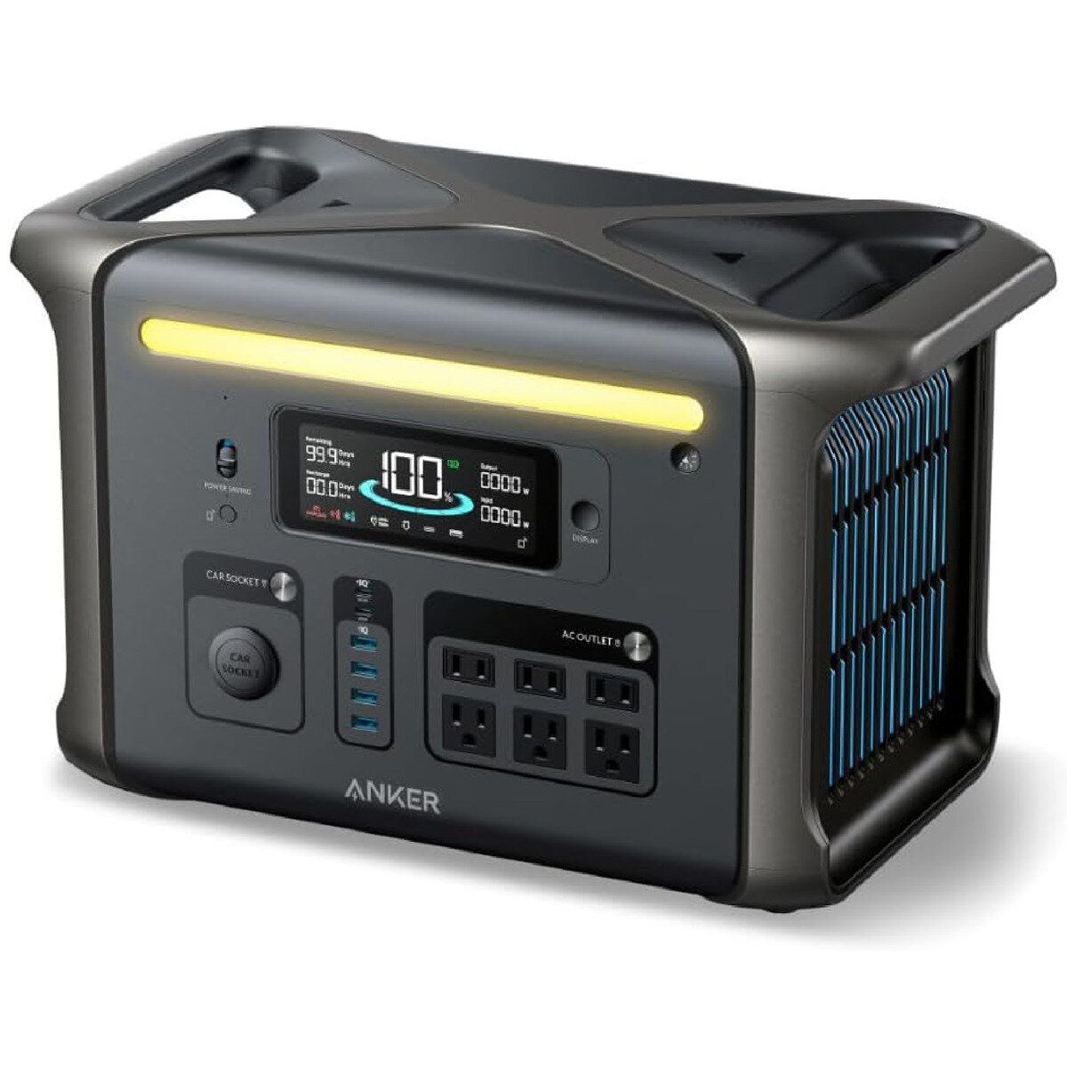 コストコ商品!Anker アンカー Solix F1500 ポータブル電源 A1772511 容量1536Wh ct58803
