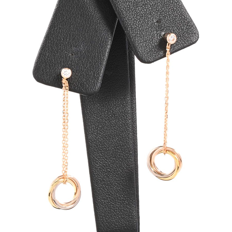 CARTIER カルティエ ピアス トリニティ