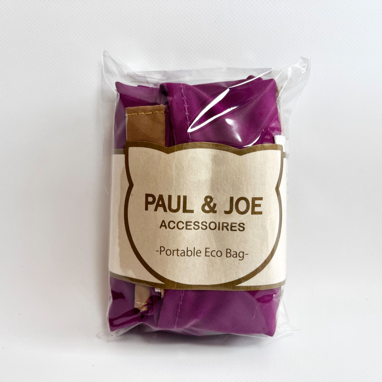 PAUL&JOE ACCESSOIRES Portable Eco Bag RO ポール＆ジョー アクセソワ ポータブル エコバッグ  ヌネット ローズ