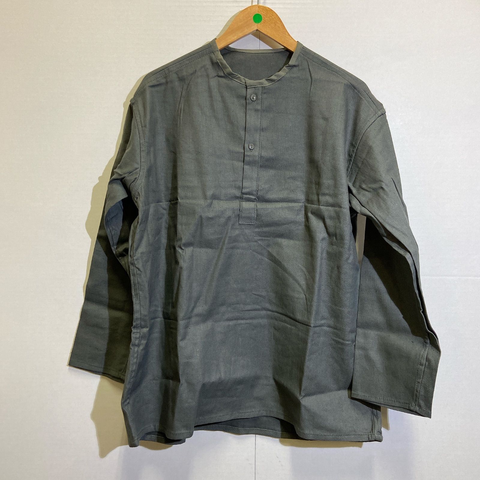 デッドストック ロシア軍 70s スリーピングシャツ Olive Gray