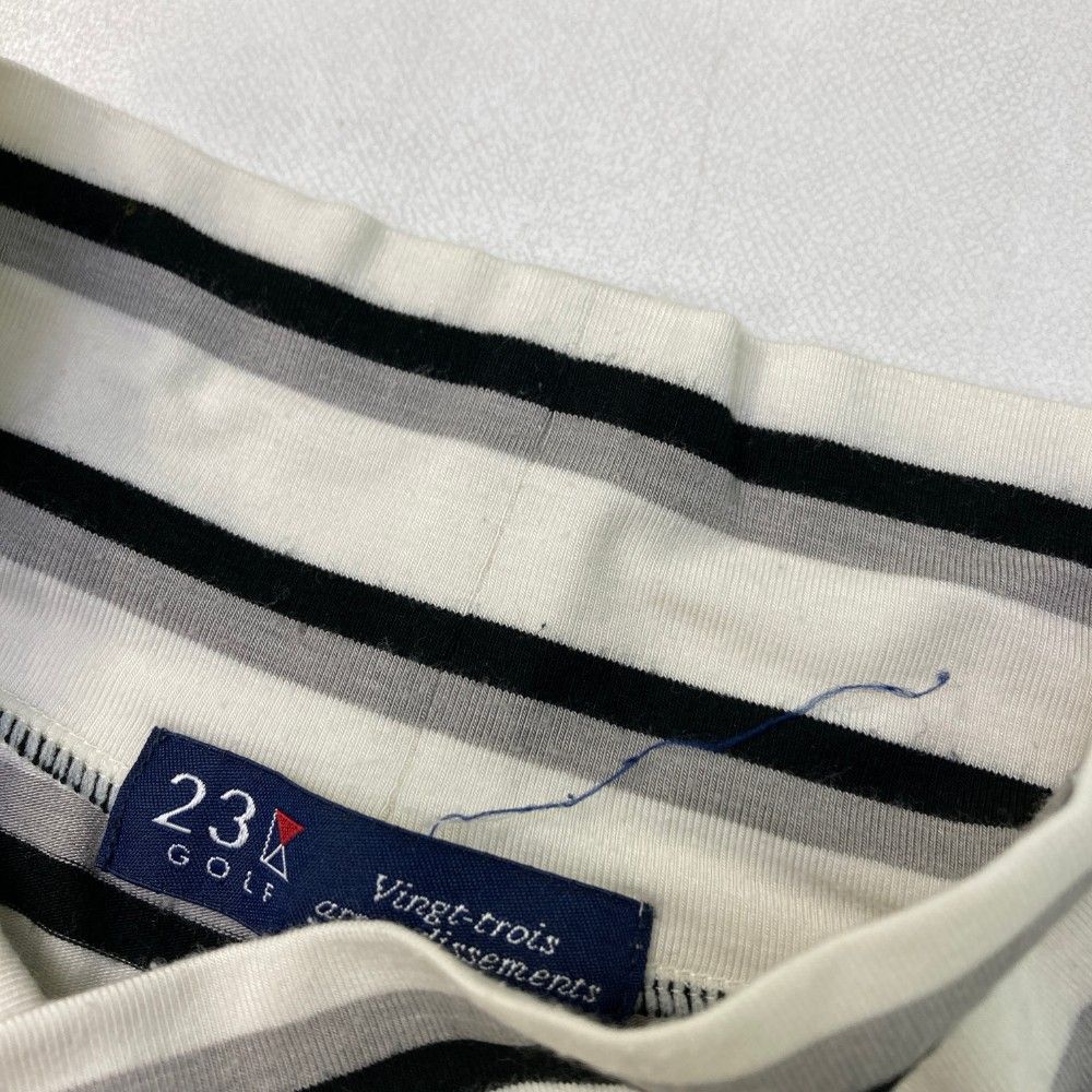サイズ：L 23区GOLF ニジュウサンクゴルフ ハイネック 長袖T