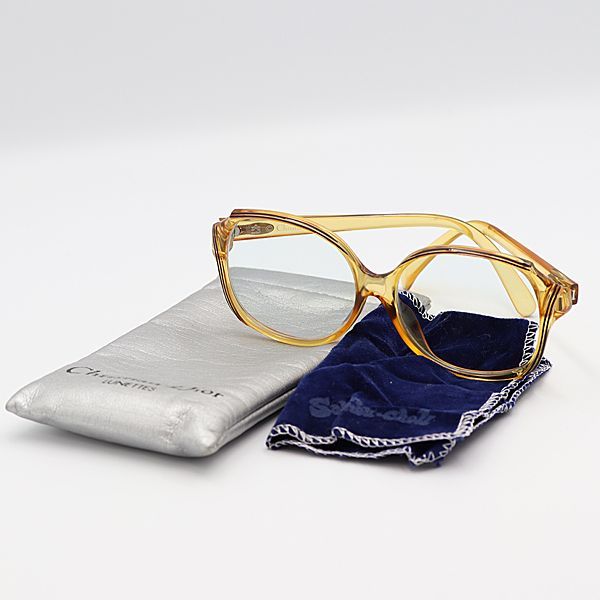 ケース付 クリスチャンディオール 2130A ドイツ製 クリアイエロー  