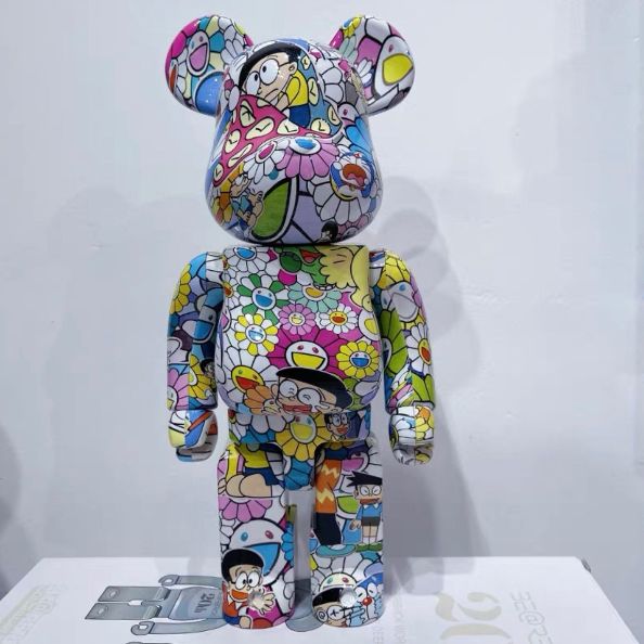 ベアブリック BE@RBRICK 村上隆 ドラえもん お花 フラワー 400% 28センチ - メルカリ