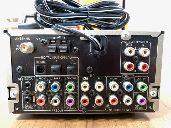 8657 動作品 ONKYO INTEC155 デジタルホームシアターシステム BASE