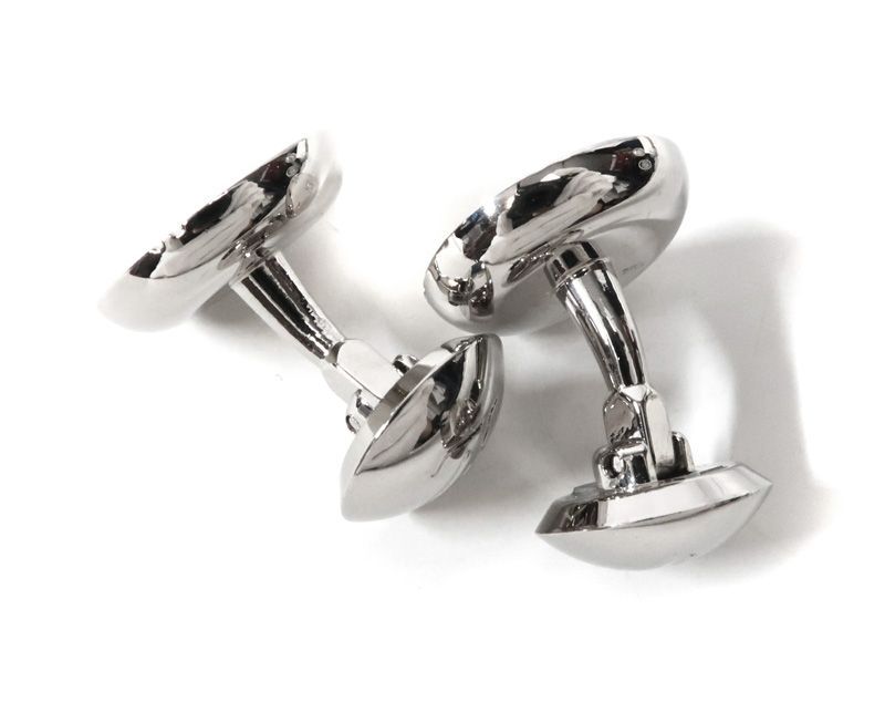 ルイヴィトン カフリンク モノグラム カフス シルバー M 61971 LOUIS VUITTON 34337