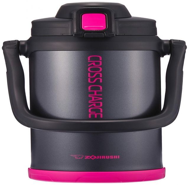 象印マホービン ZOJIRUSHI 象印水筒 直飲み スポーツタイプ ステンレスジャグボトル 2.06L ピンクブラック SD-BD20-BP2060ml