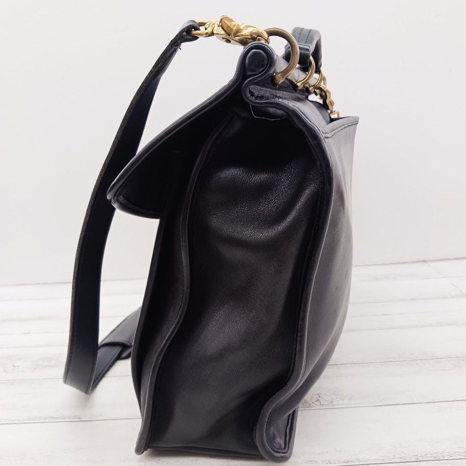 オールドコーチ 2way ビジネスバッグ ターンロック 5266 レザー COACH