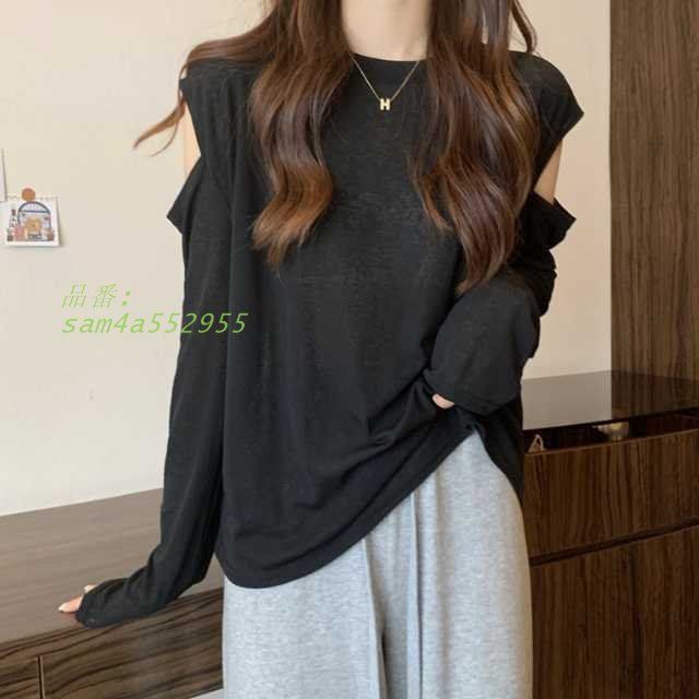 ラウンドネック 可愛い