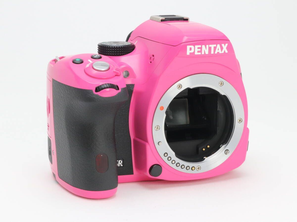 B (並品) PENTAX ペンタックス K-50 ボディ ピンク シャッター