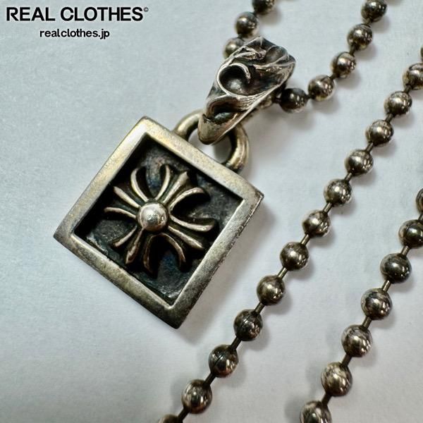 #112【最終値引き】【あんしん鑑定済み】フレームドCHプラス CHROME HEARTS/クロムハーツ FRAMED CH PLUS/フレームド CH