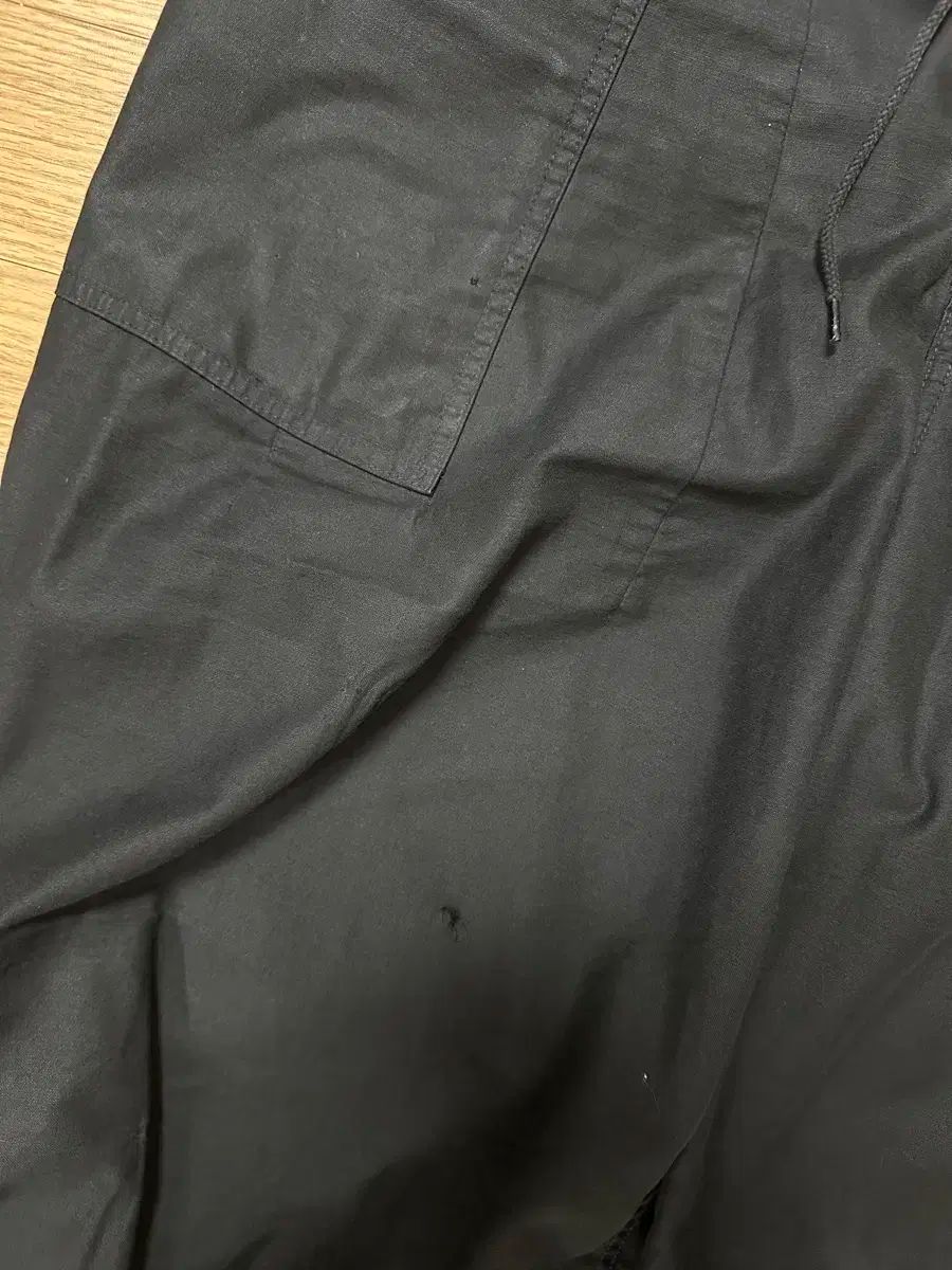 NEEDLES ニードルズ HDファティーグ パンツ ブラック Lサイズ