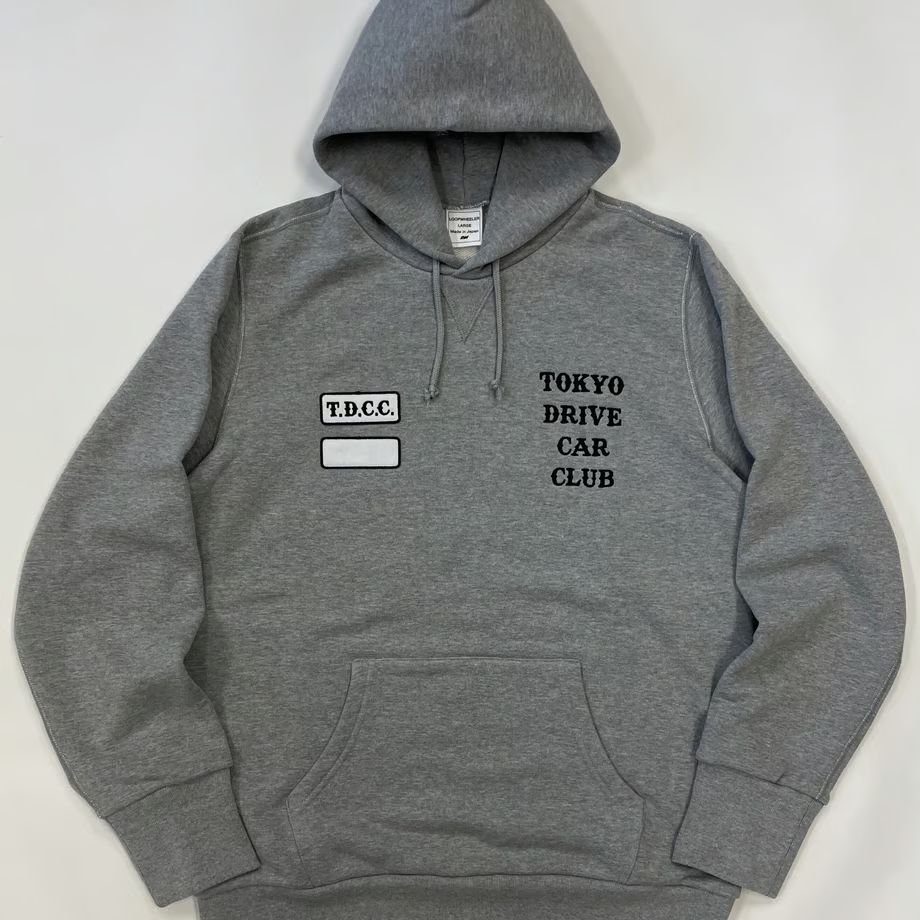 TOKYO DRIVE CAR CLUB｜トウキョウドライブカークラブ LOOPWHEELER LW264 HOODIE ループウィラー スウェットパーカー OTB